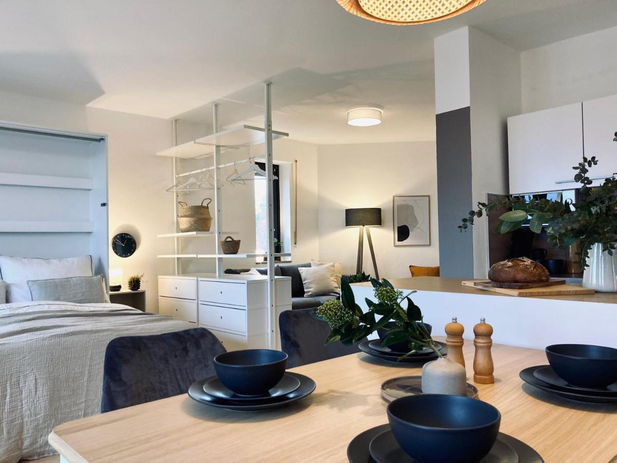 Schickes, Stilvolles Und Helles Apartment In Muenster Ngoại thất bức ảnh