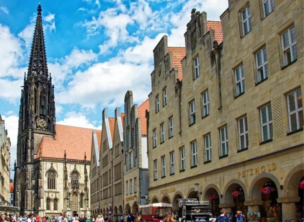 Schickes, Stilvolles Und Helles Apartment In Muenster Ngoại thất bức ảnh